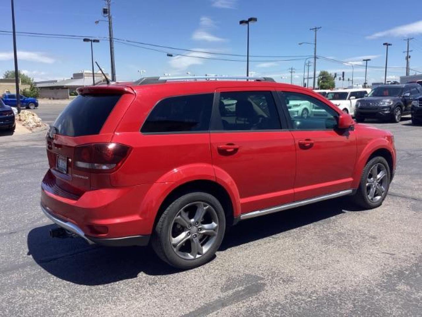 2016 Redline 2 Pearl Coat /Black, leather/cloth Dodge Journey Crossroad FWD (3C4PDCGG6GT) with an 3.6L V6 DOHC 24V engine, 4-Speed Automatic transmission, located at 1235 N Woodruff Ave., Idaho Falls, 83401, (208) 523-1053, 43.507172, -112.000488 - Photo#4