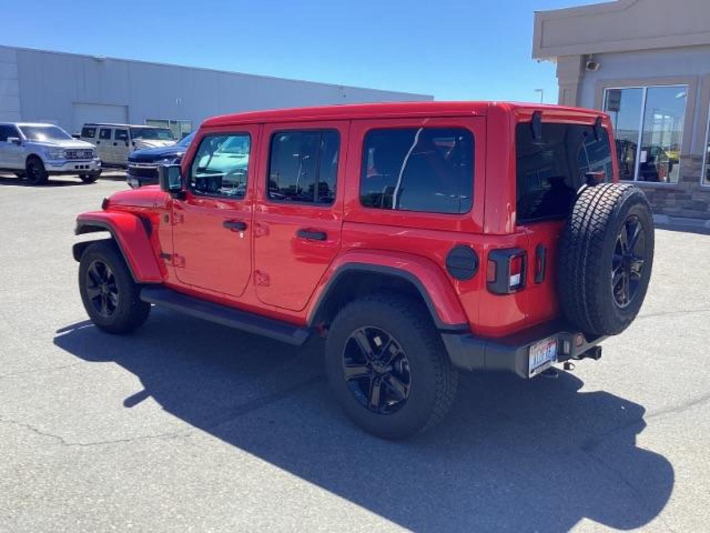 2021 Jeep Wrangler Unlimited Sahara Altitude (1C4HJXENXMW) with an 2.0L L4 DOHC 16V TURBO HYBRID engine, 8-Speed Automatic transmission, located at 1235 N Woodruff Ave., Idaho Falls, 83401, (208) 523-1053, 43.507172, -112.000488 - Photo#2