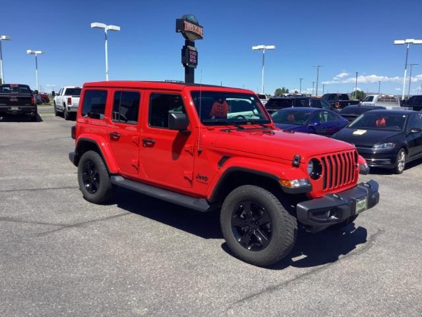 2021 Jeep Wrangler Unlimited Sahara Altitude (1C4HJXENXMW) with an 2.0L L4 DOHC 16V TURBO HYBRID engine, 8-Speed Automatic transmission, located at 1235 N Woodruff Ave., Idaho Falls, 83401, (208) 523-1053, 43.507172, -112.000488 - Photo#6