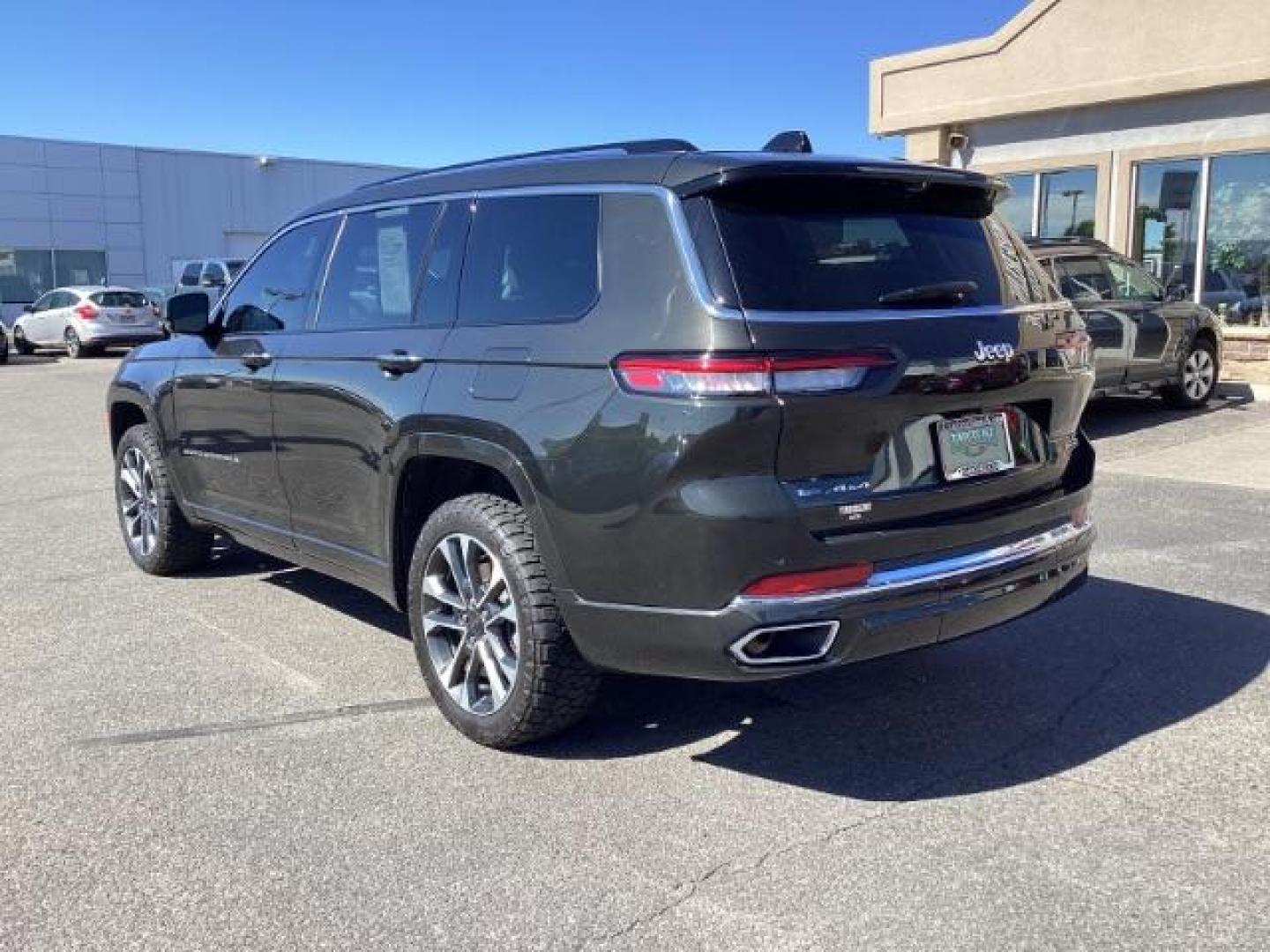 2023 Baltic Grey Metallic Clear Coat /Global Black/Steel Grey Jeep Grand Cherokee L Overland 4WD (1C4RJKDG5P8) with an 3.6L V6 DOHC 24V engine, 8-Speed Automatic transmission, located at 1235 N Woodruff Ave., Idaho Falls, 83401, (208) 523-1053, 43.507172, -112.000488 - Photo#2