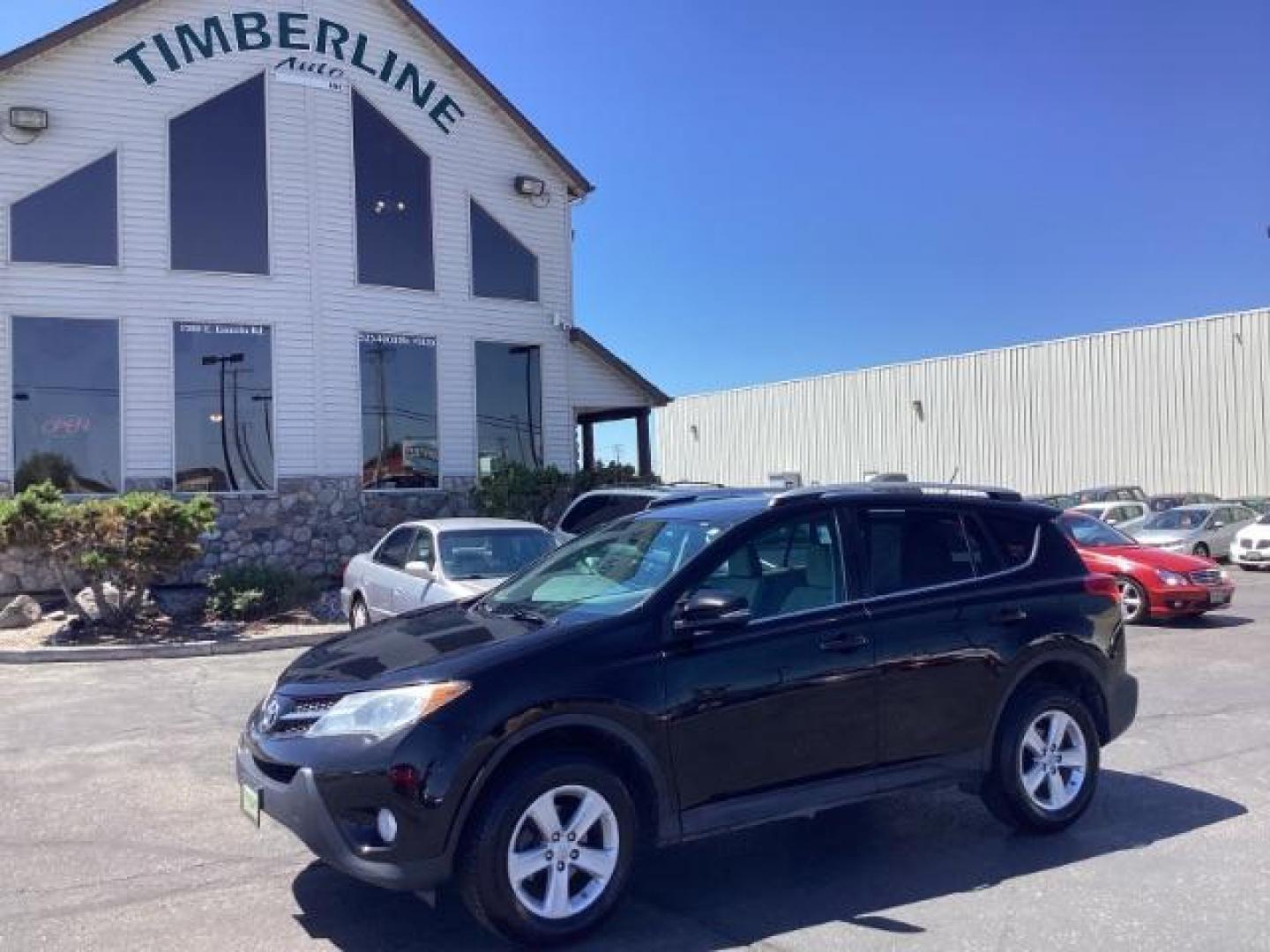 2013 Black Toyota RAV4 XLE FWD (2T3WFREV7DW) with an 2.5L L4 DOHC 16V engine, 6-Speed Automatic transmission, located at 1235 N Woodruff Ave., Idaho Falls, 83401, (208) 523-1053, 43.507172, -112.000488 - Photo#0