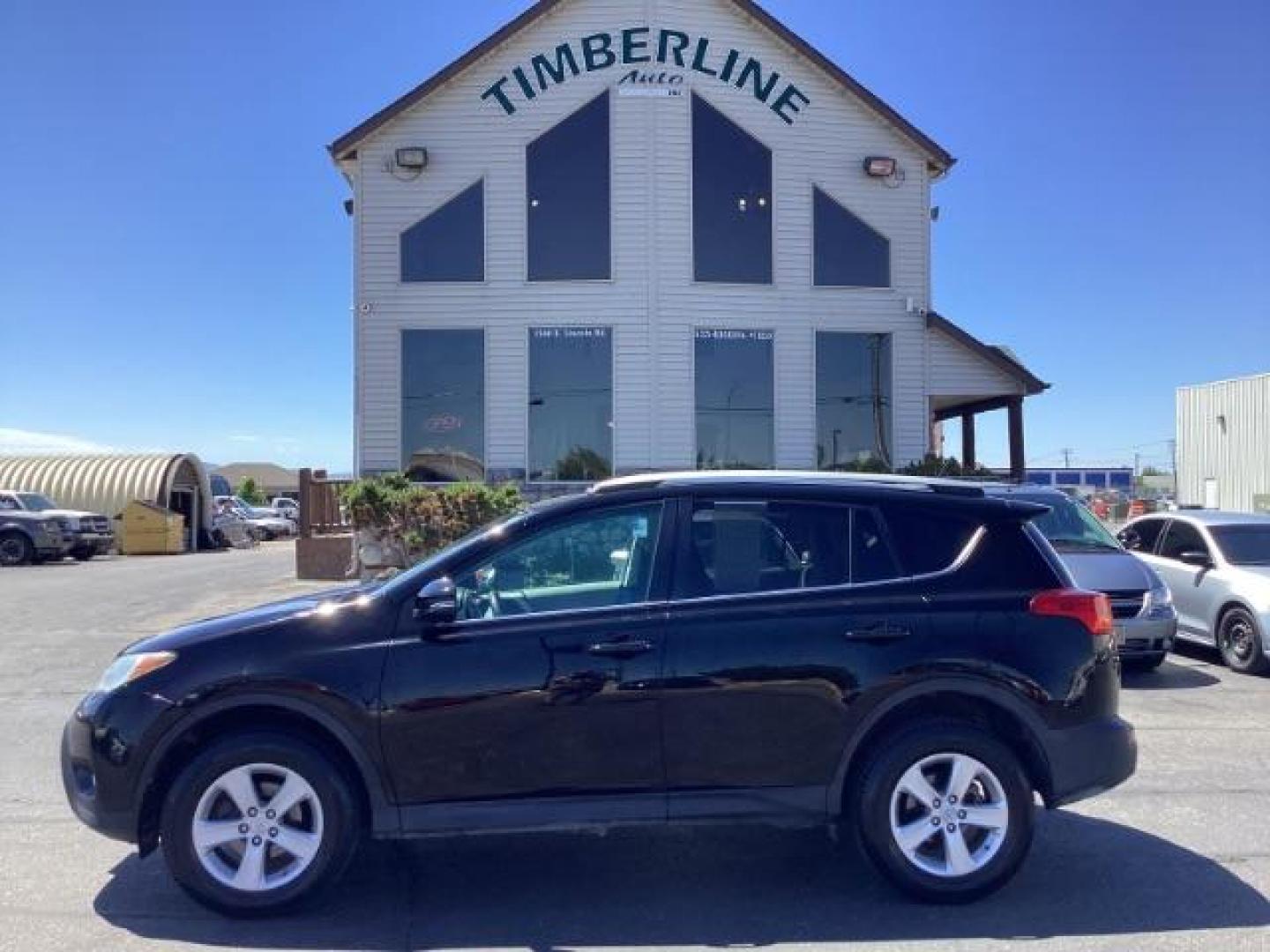 2013 Black Toyota RAV4 XLE FWD (2T3WFREV7DW) with an 2.5L L4 DOHC 16V engine, 6-Speed Automatic transmission, located at 1235 N Woodruff Ave., Idaho Falls, 83401, (208) 523-1053, 43.507172, -112.000488 - Photo#1