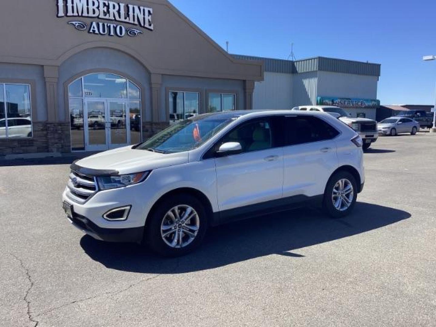 2015 CREAM /LEATHER Ford Edge SEL AWD (2FMTK4J99FB) with an 2.0L L4 DOHC 16V engine, 6-Speed Automatic transmission, located at 1235 N Woodruff Ave., Idaho Falls, 83401, (208) 523-1053, 43.507172, -112.000488 - Photo#0