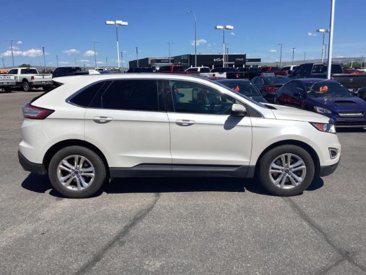 2015 CREAM /LEATHER Ford Edge SEL AWD (2FMTK4J99FB) with an 2.0L L4 DOHC 16V engine, 6-Speed Automatic transmission, located at 1235 N Woodruff Ave., Idaho Falls, 83401, (208) 523-1053, 43.507172, -112.000488 - Photo#5