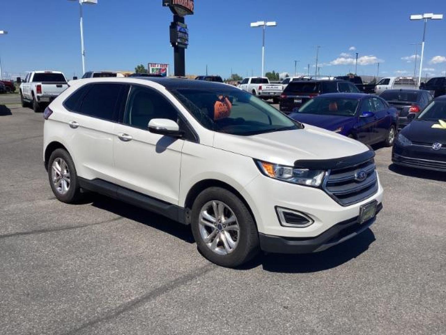 2015 CREAM /LEATHER Ford Edge SEL AWD (2FMTK4J99FB) with an 2.0L L4 DOHC 16V engine, 6-Speed Automatic transmission, located at 1235 N Woodruff Ave., Idaho Falls, 83401, (208) 523-1053, 43.507172, -112.000488 - Photo#6