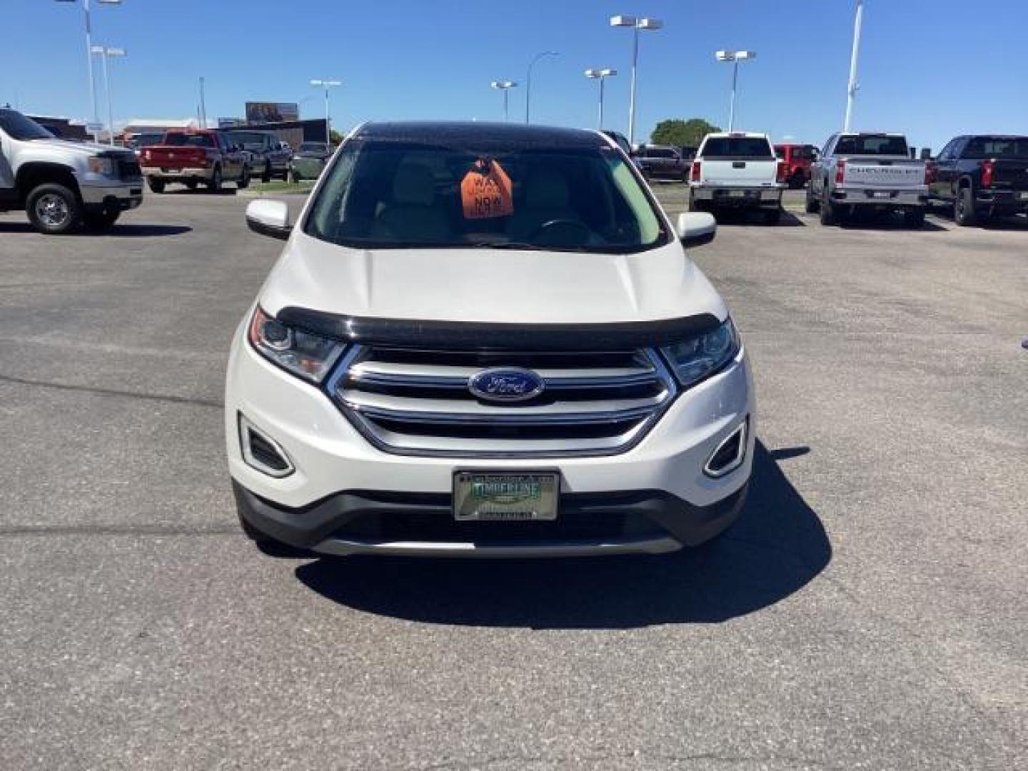 2015 CREAM /LEATHER Ford Edge SEL AWD (2FMTK4J99FB) with an 2.0L L4 DOHC 16V engine, 6-Speed Automatic transmission, located at 1235 N Woodruff Ave., Idaho Falls, 83401, (208) 523-1053, 43.507172, -112.000488 - Photo#7