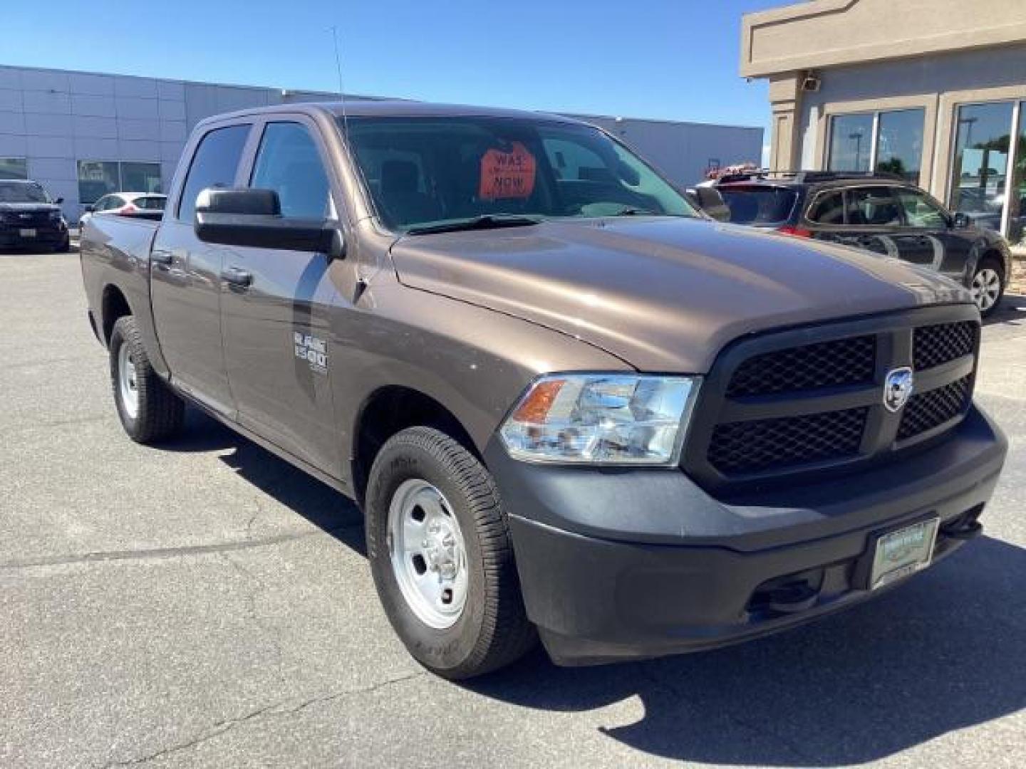 2019 BROWN /Black/Diesel Gray (Fleet), cloth RAM 1500 Classic Tradesman Crew Cab SWB 4WD (1C6RR7KG7KS) with an 3.6L V6 DOHC 24V FFV engine, 8-Speed Automatic transmission, located at 1235 N Woodruff Ave., Idaho Falls, 83401, (208) 523-1053, 43.507172, -112.000488 - Photo#6