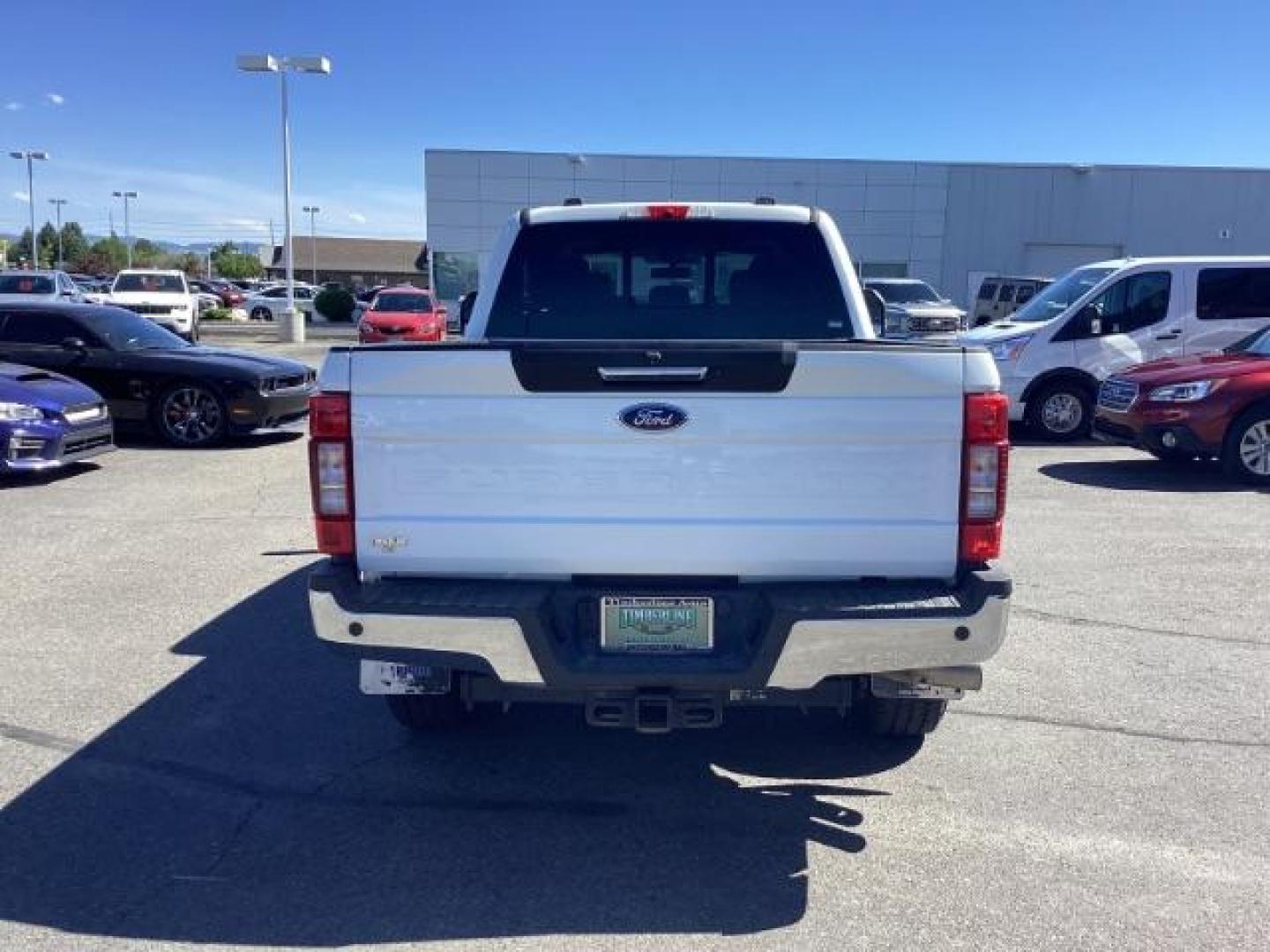 2020 WHITE /Black, leather Ford F-350 SD Lariat Crew Cab Long Bed 4WD (1FT8W3BT7LE) with an 6.7L V8 OHV 16V DIESEL engine, 6-Speed Automatic transmission, located at 1235 N Woodruff Ave., Idaho Falls, 83401, (208) 523-1053, 43.507172, -112.000488 - Photo#3