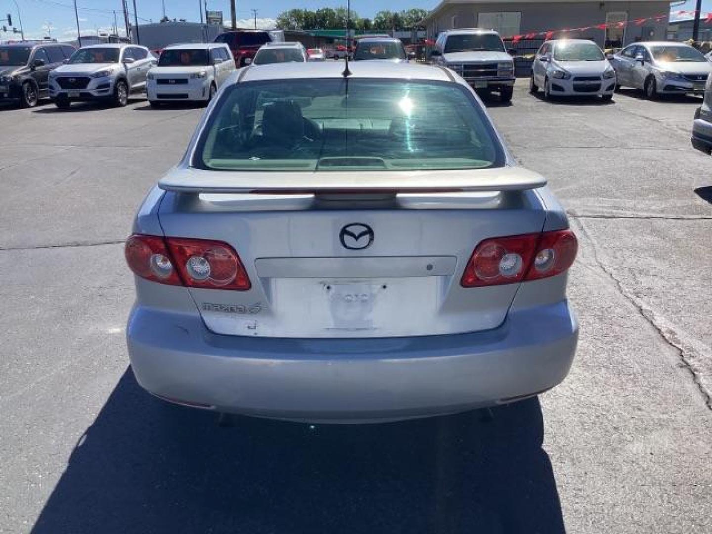 2005 Glacier Silver Metallic /Two-Tone Gray Cloth Seats Mazda Mazda6 i (1YVFP80C955) with an 2.3L L4 DOHC 16V engine, located at 1235 N Woodruff Ave., Idaho Falls, 83401, (208) 523-1053, 43.507172, -112.000488 - Photo#3