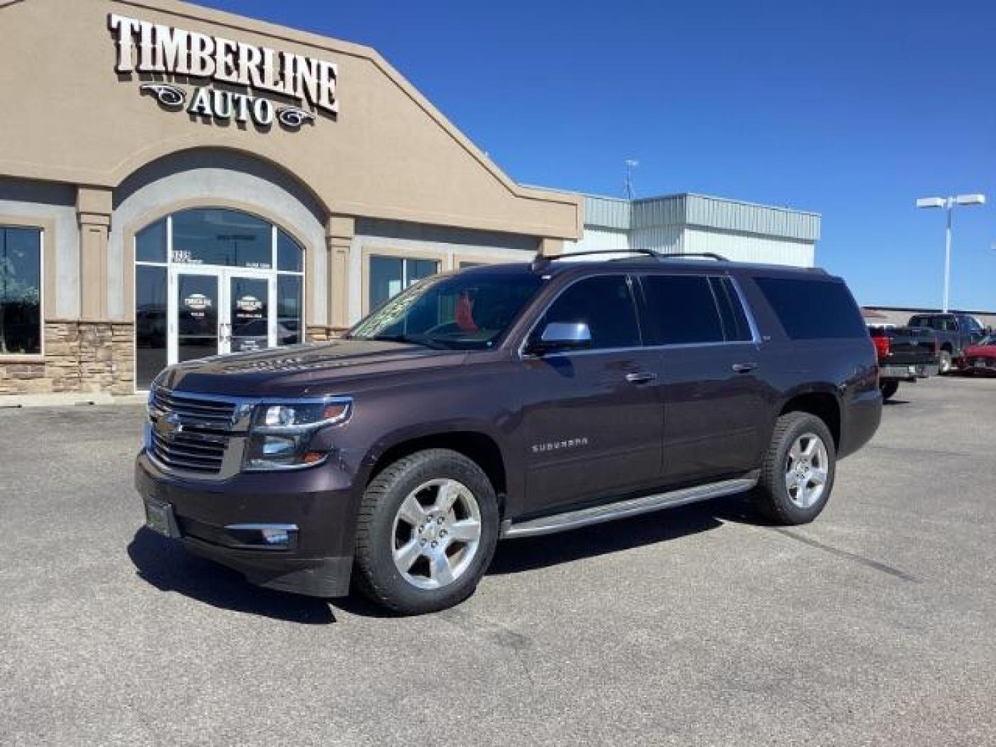 2016 Slate Gray Metallic /Jet Black, premium leather Chevrolet Suburban LTZ 4WD (1GNSKJKC3GR) with an 5.3L V8 OHV 16V engine, 6-Speed Automatic transmission, located at 1235 N Woodruff Ave., Idaho Falls, 83401, (208) 523-1053, 43.507172, -112.000488 - Photo#0