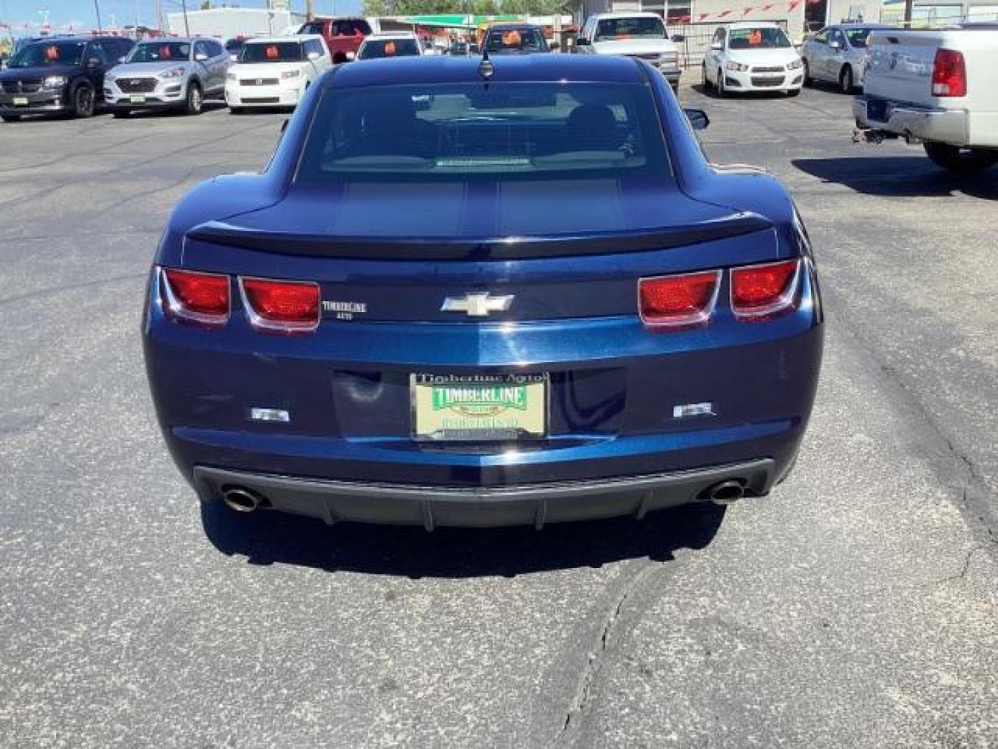 2012 BLUE /Black Cloth Interior Chevrolet Camaro LS Coupe (2G1FA1E38C9) with an 3.6L V6 DOHC 24V FFV engine, 6-Speed Automatic transmission, located at 1235 N Woodruff Ave., Idaho Falls, 83401, (208) 523-1053, 43.507172, -112.000488 - Photo#3