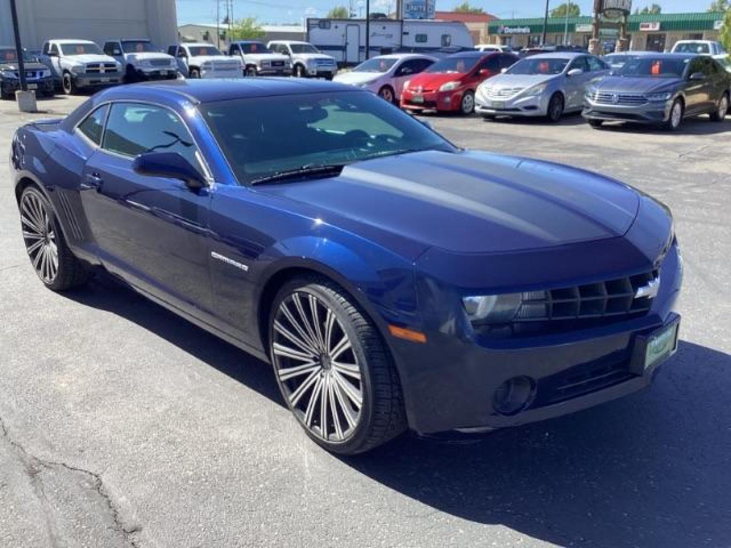 2012 BLUE /Black Cloth Interior Chevrolet Camaro LS Coupe (2G1FA1E38C9) with an 3.6L V6 DOHC 24V FFV engine, 6-Speed Automatic transmission, located at 1235 N Woodruff Ave., Idaho Falls, 83401, (208) 523-1053, 43.507172, -112.000488 - Photo#6