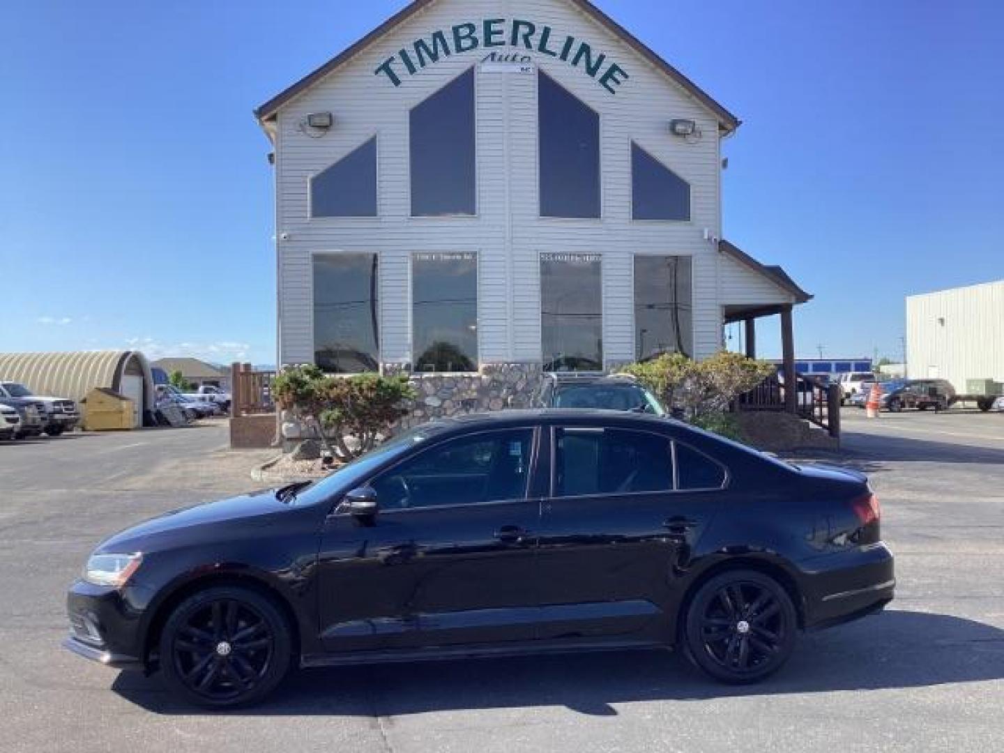 2018 Black /Titan Black w/Black Headliner, leatherette Volkswagen Jetta Sport 6A (3VWD17AJ7JM) with an 1.8L L4 DOHC 16V engine, 6-Speed Automatic transmission, located at 1235 N Woodruff Ave., Idaho Falls, 83401, (208) 523-1053, 43.507172, -112.000488 - Photo#1