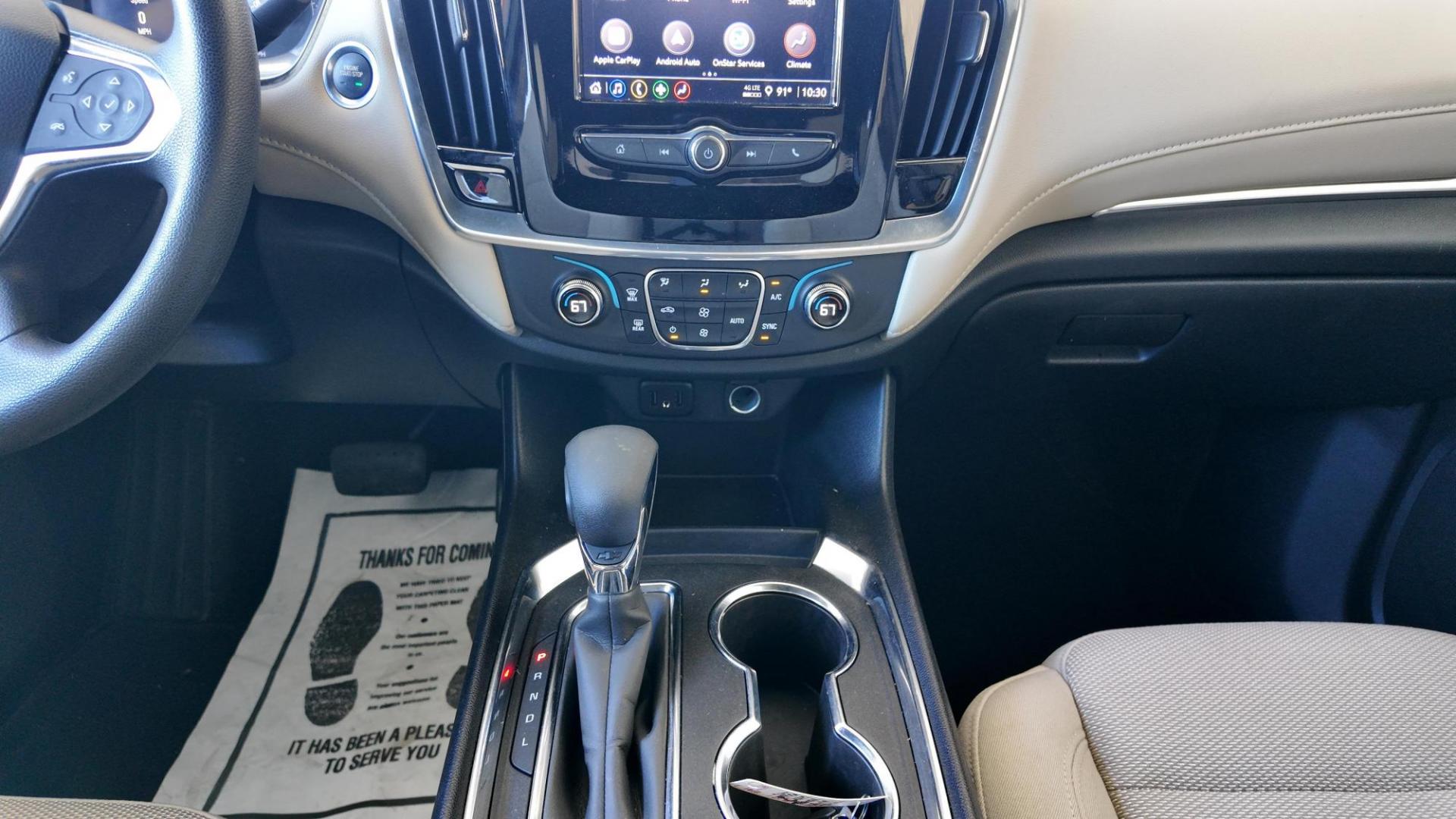 2022 Summit White /Jet Black/Chai Chev Trav 76543 (1GNERFKW3NJ) with an 3.6L V6 DOHC 24V engine, 9-Speed Automatic transmission, located at 1235 N Woodruff Ave., Idaho Falls, 83401, (208) 523-1053, 43.507172, -112.000488 - Photo#13